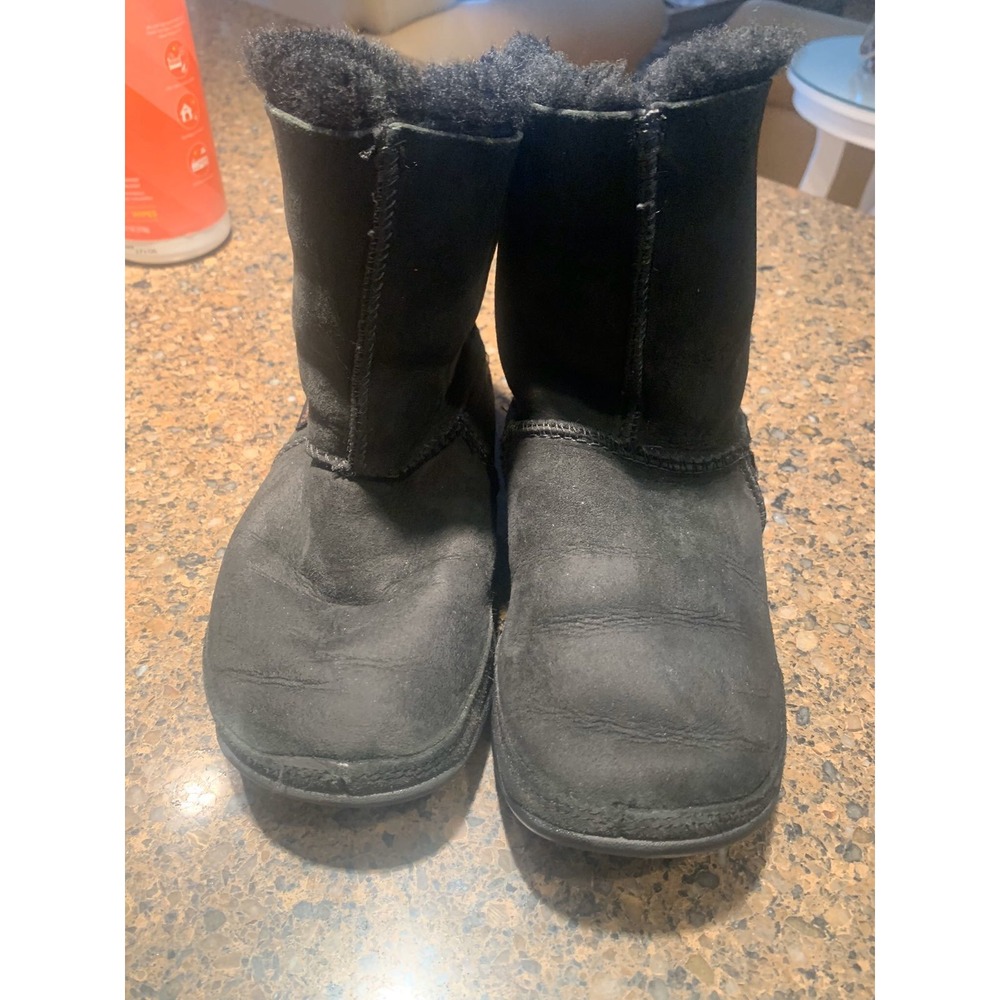 womens black Fitflop boots‎ size 4